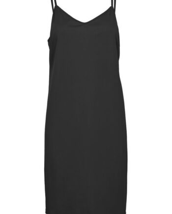 -view Kjole Slip Dress Black