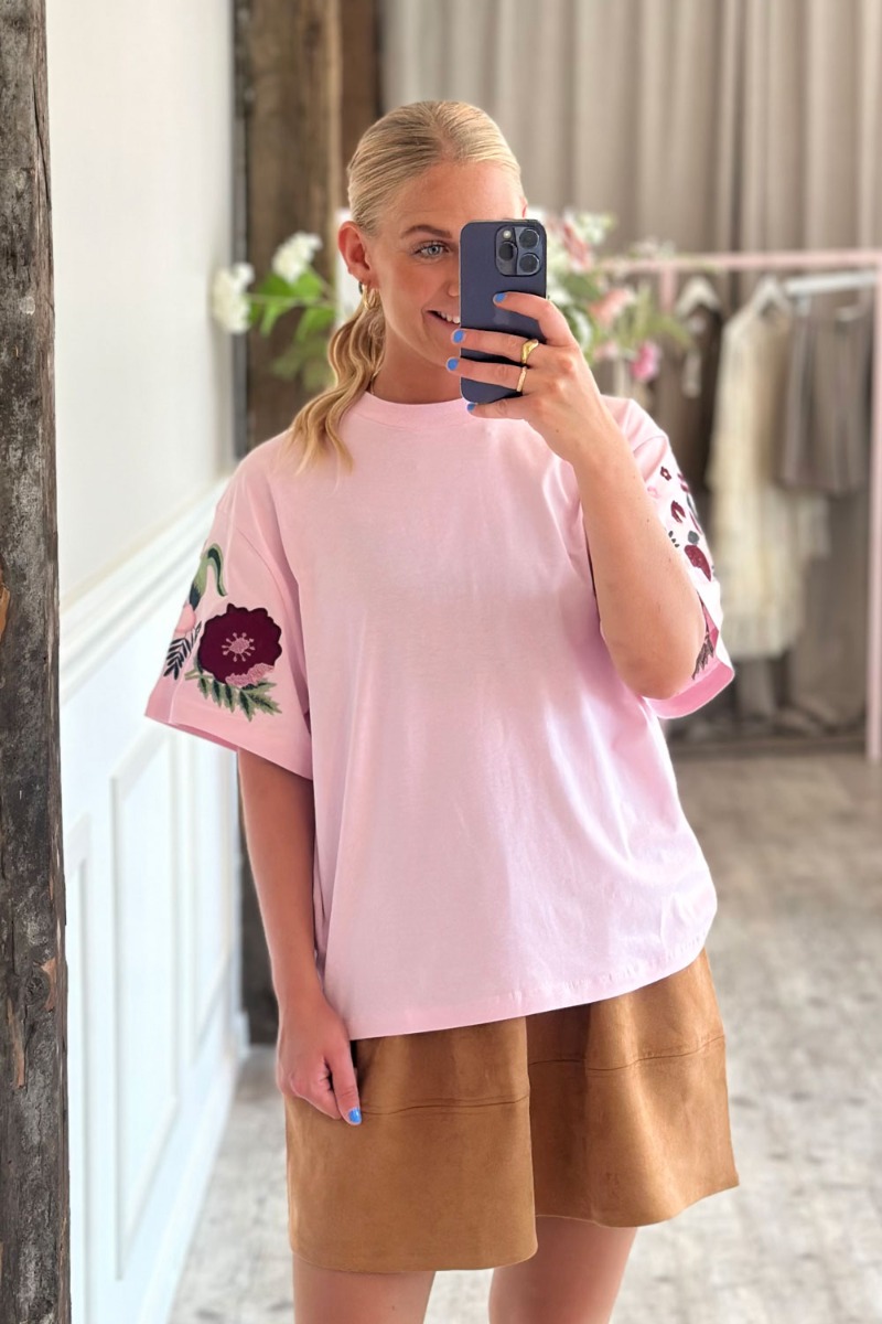 -view -shirt Best Double Flower Rose