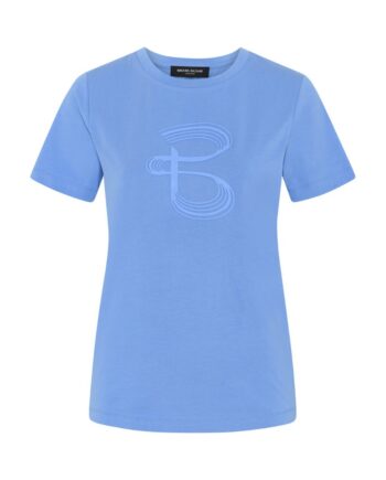 Bruuns Bazaar  -shirt Alnusbbruba Tee Cornflower Blue