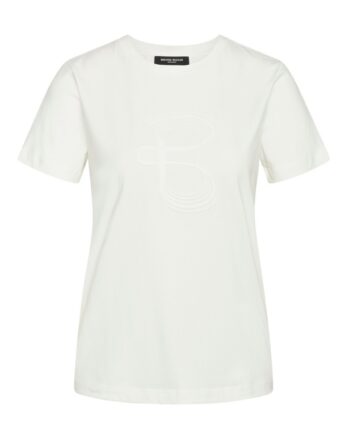 Bruuns Bazaar  -shirt Alnusbbruba Tee White
