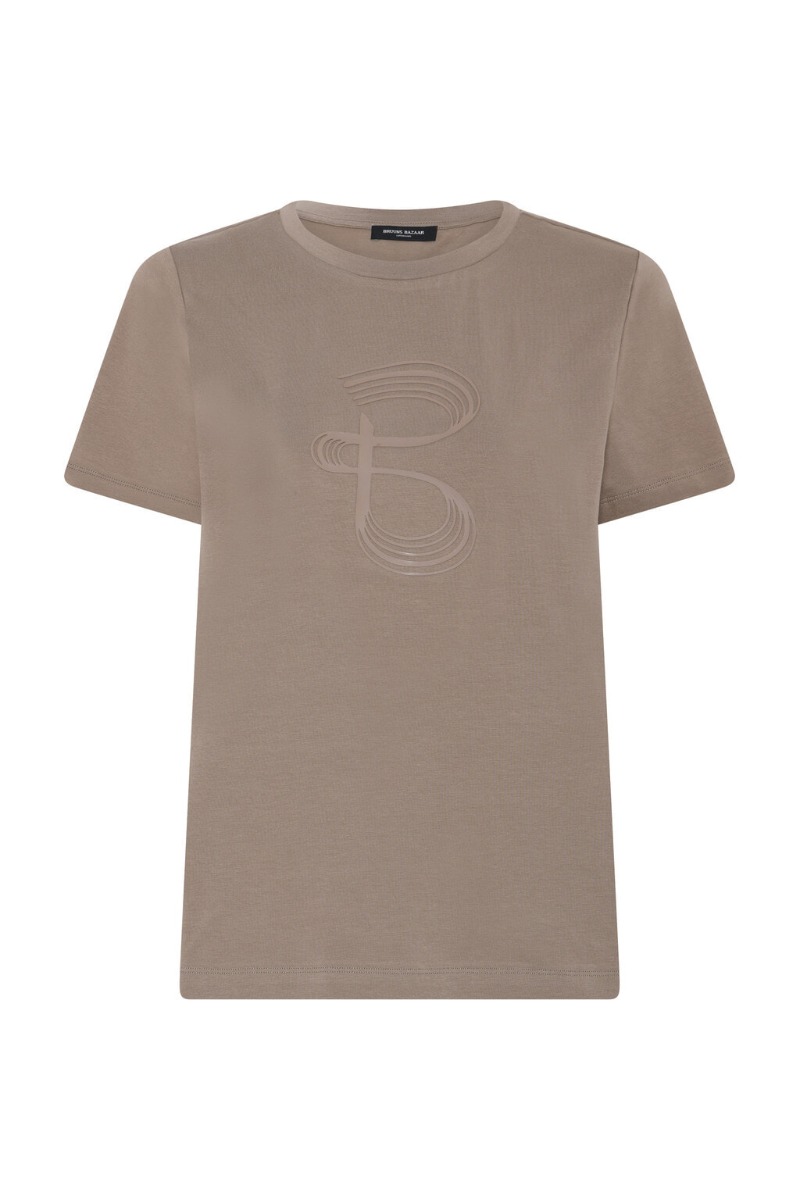 Bruuns Bazaar -shirt Women Alnusbbruba Tee Fungi