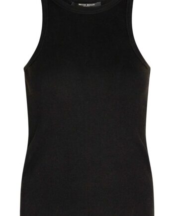 Bruuns Bazaar Top Katy Rib Tank Top Black
