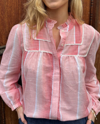 Continue Blouse Isabella Pastel Pink