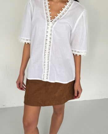 Continue Bluse Daisy White