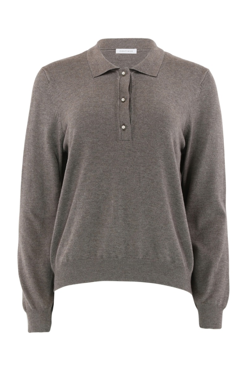 Continue Bluse Diane Polo Earth