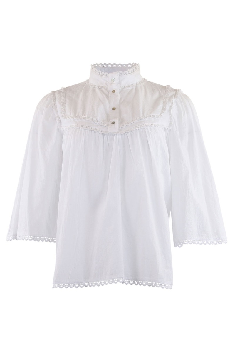Continue Bluse Isa Blouse 02 White