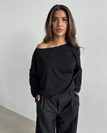 Continue Bluse Lauren Black  Levering Midt Slut November