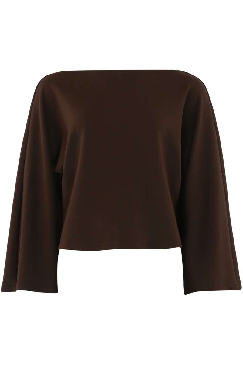 Continue Bluse Lauren Brown Levering Midt Slut November