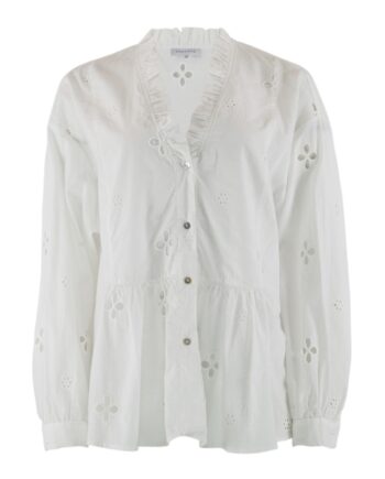 Continue Bluse Riga White