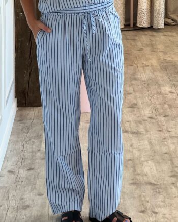 Continue Bukser Lis Pants Mix Stripe Blue Stripe