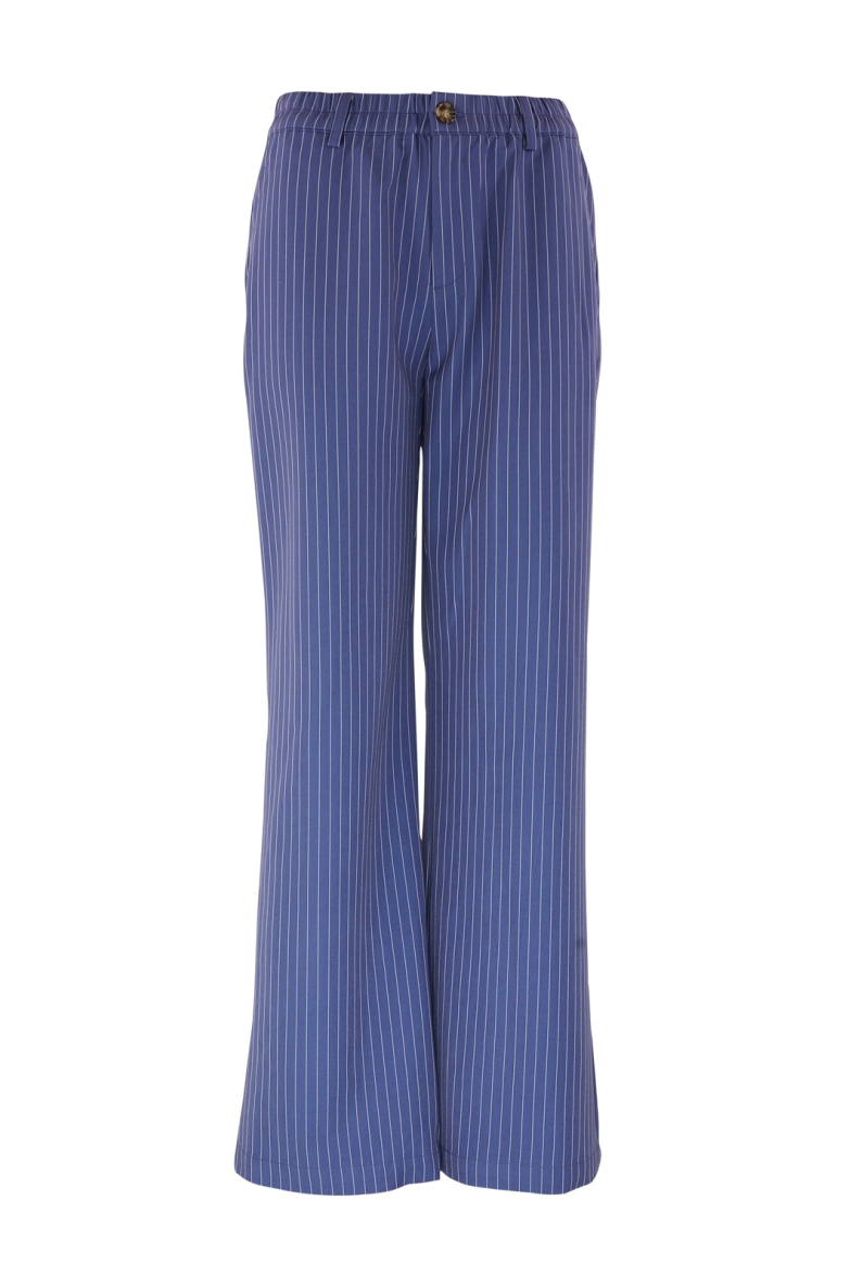 Continue Bukser Roberta Stripe Blue Stripe