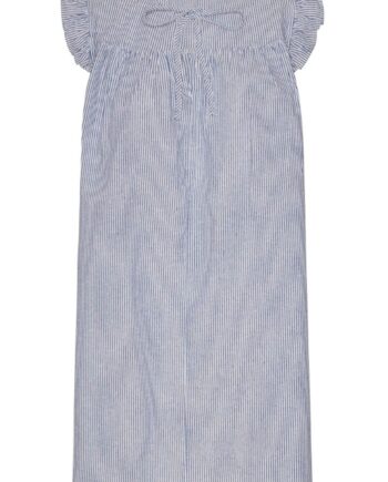 Continue Kjole Lilly Stripe Dress Blue Stripe