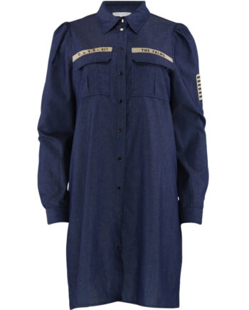 Continue Kjole Mili Denim Denim Blue