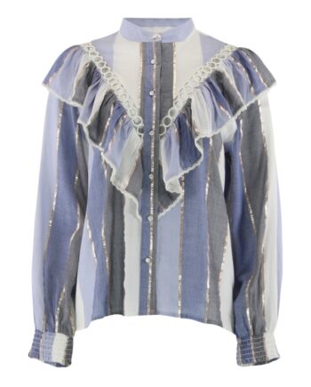 Continue Skjorte Jill Blue Stripe