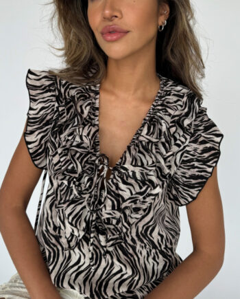 Continue Top Ellie Zebra Zebra