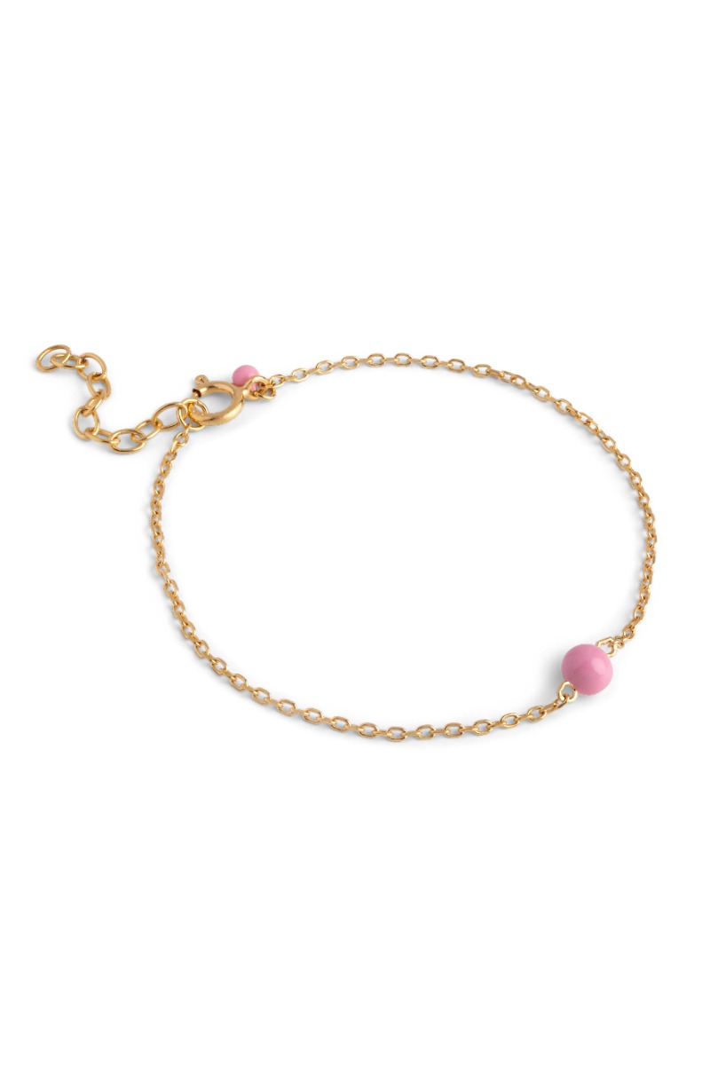Enamel Armbånd Bracelet Balloon Pink