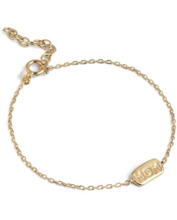 Enamel Armbånd Mom Bracelet Gold