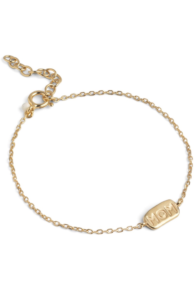 Enamel Armbånd Mom Bracelet Gold