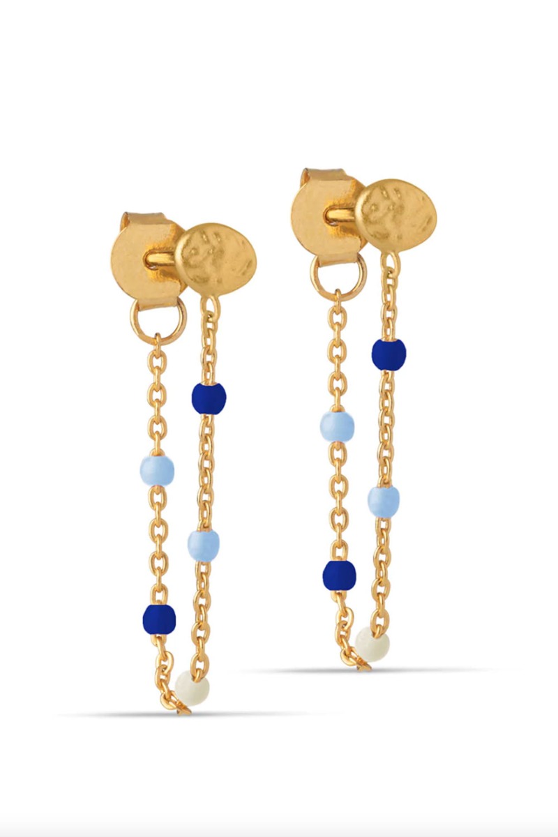 Enamel øreringe Earring Lola Marine