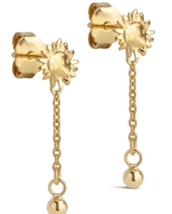 Enamel øreringe Earrings  Sunshine Drop Gold