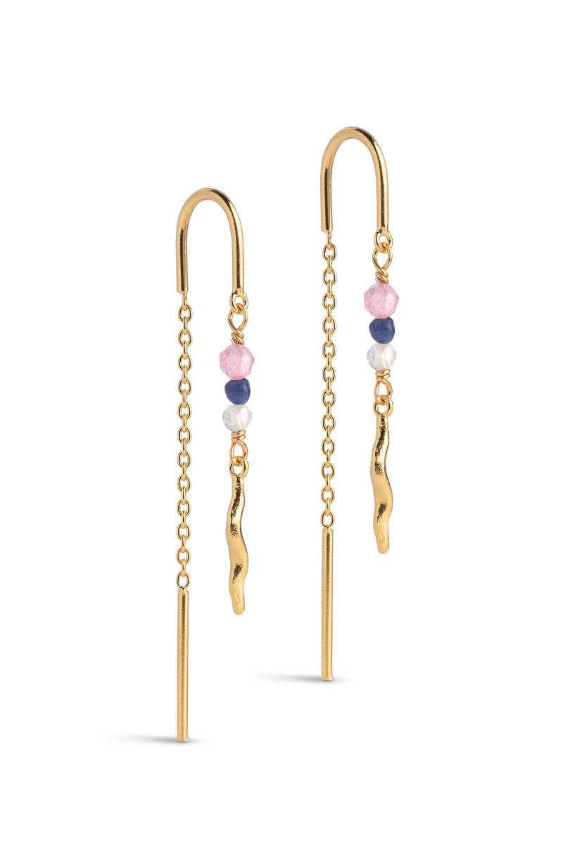 Enamel øreringe Earrings Viva Violet