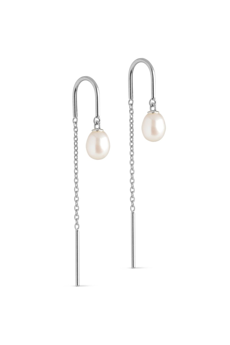 Enamel øreringe Eleanor Pearl Earring Pearls