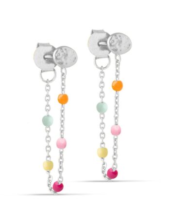 Enamel øreringe Lola Earring Rainbow