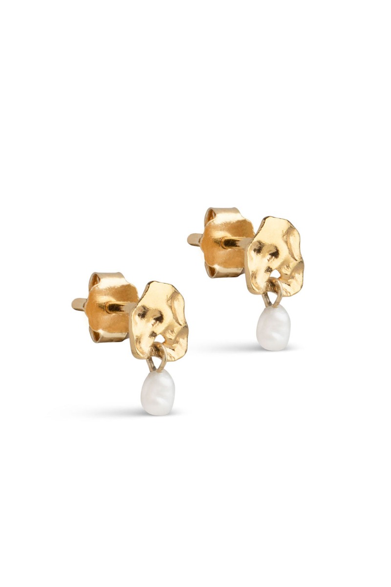 Enamel øreringe Stud Mio Pearl Pearls