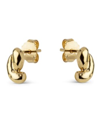 Enamel øreringe Studs  Nari Gold