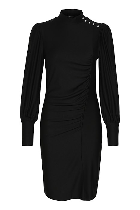 Gestuz Kjole Rifagz Button Dress Black Pearl