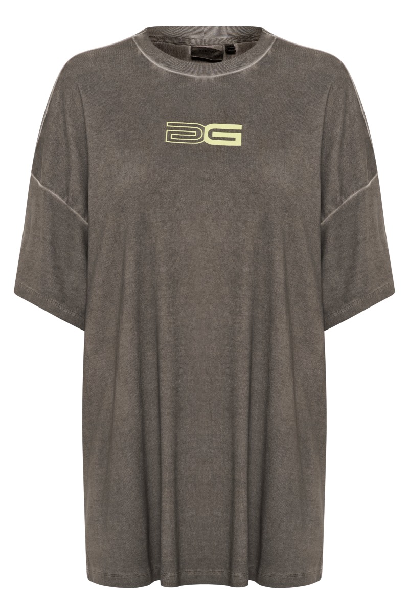 Gestuz -shirt Gzsilmo Tee Black Oil Washed