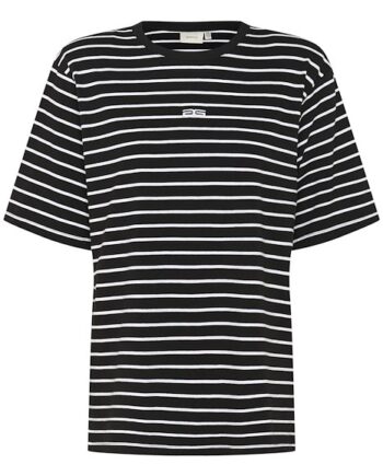 Gestuz  -shirt Samurillygz Striped Tee Black White Stripe