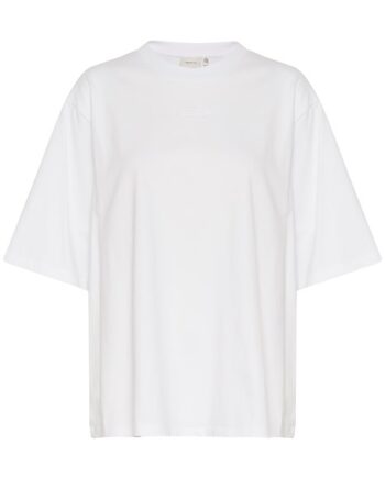 Gestuz  -shirt Simmagz Emb Tee Bright White