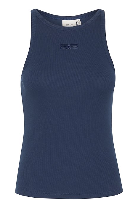 Gestuz Top Drewgz Sl Logo Tank Dress Blues