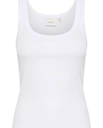 Gestuz Top Gzdrew Logo Top     Bright White