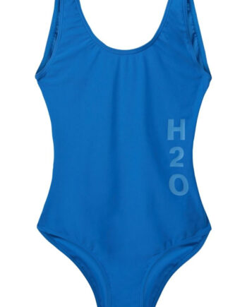H2o Badedragt Tornø Logo Swim Suit King Blue