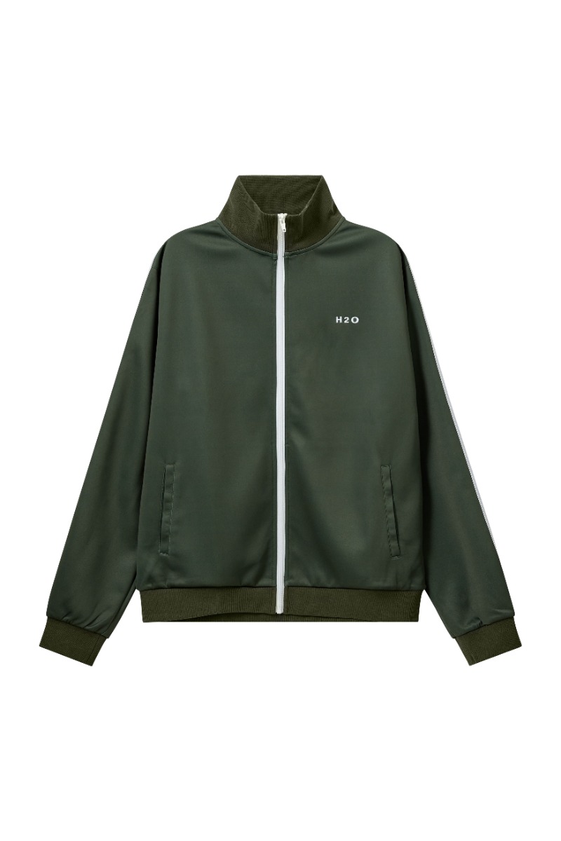 H2o Jakke Select Tracksuit Zip Jacket Thyme Army