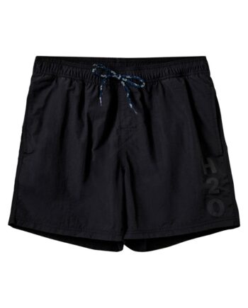 H2o Shorts Leisure Logo Swim Shorts Black