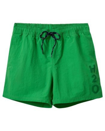 H2o Shorts Leisure Logo Swim Shorts Grass Green