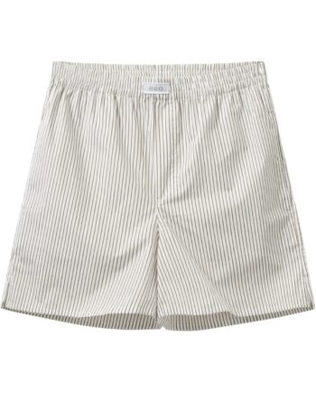 H2o Shorts Rønne Essential Pajamas Shorts White Brown