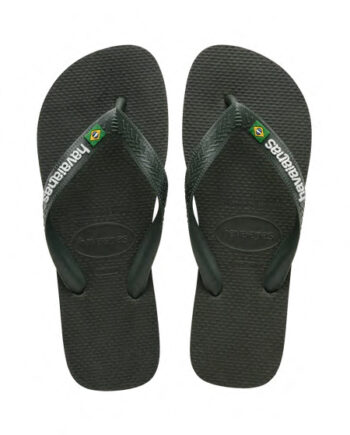 Havaianas Sandal Brasil Logo Green Olive