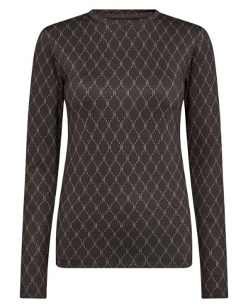 Hype The Detail Bluse Printed Blouse Brun