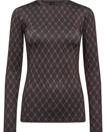 Hype The Detail Bluse Printed Blouse Brun Beige