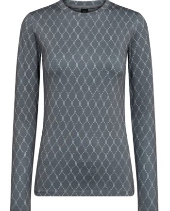 Hype The Detail Bluse Printed Blouse Grå