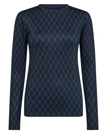 Hype The Detail Bluse Printed Blouse Navy