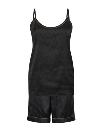 Hype The Detail Nattøj Satin Short Set Sort