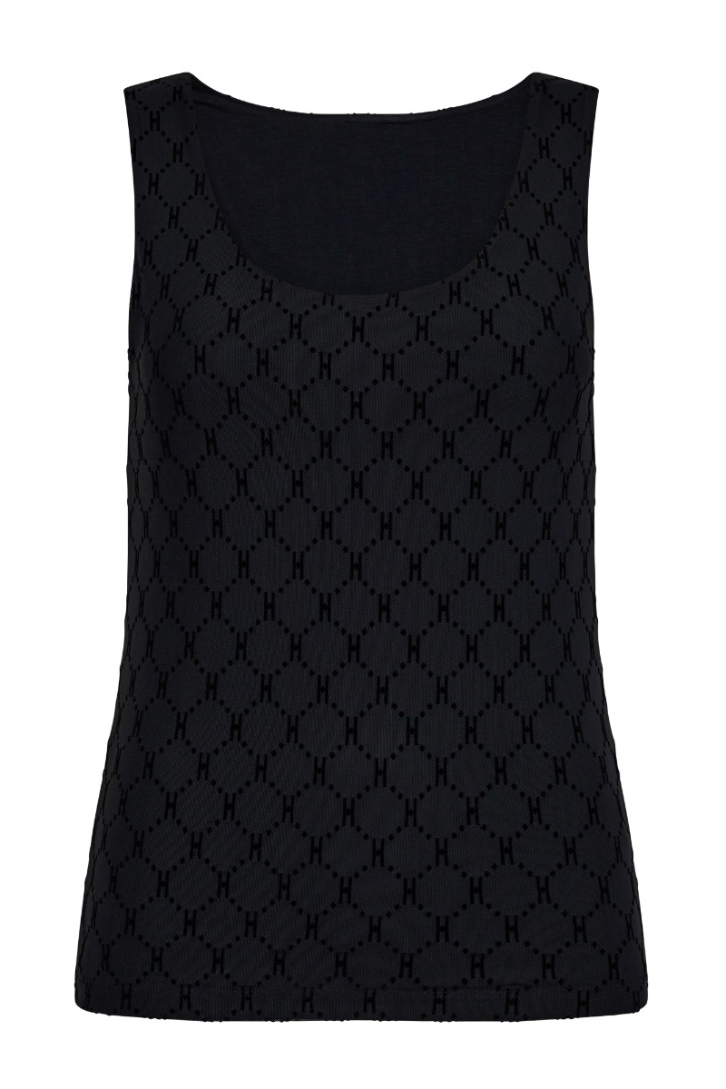 Hype The Detail Top Mesh Top Sort
