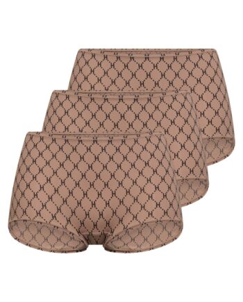 Hype The Detail Undertøj Brief Logo  -pk Brun