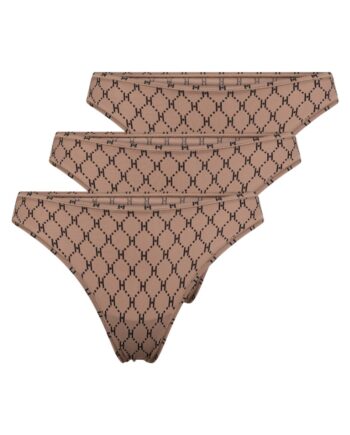 Hype The Detail Undertøj String Logo  -pk Brun