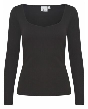 Ichi Bluse Ih Oreta Ls Black